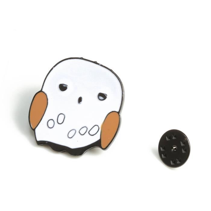 Broches Adorables De Dessin Animé, Badges En Papier, Grue, Renard