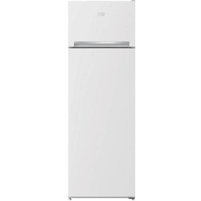Réfrigérateur 2 portes 54cm 250l a+ statique blanc - RDSA280K20W - BEKO