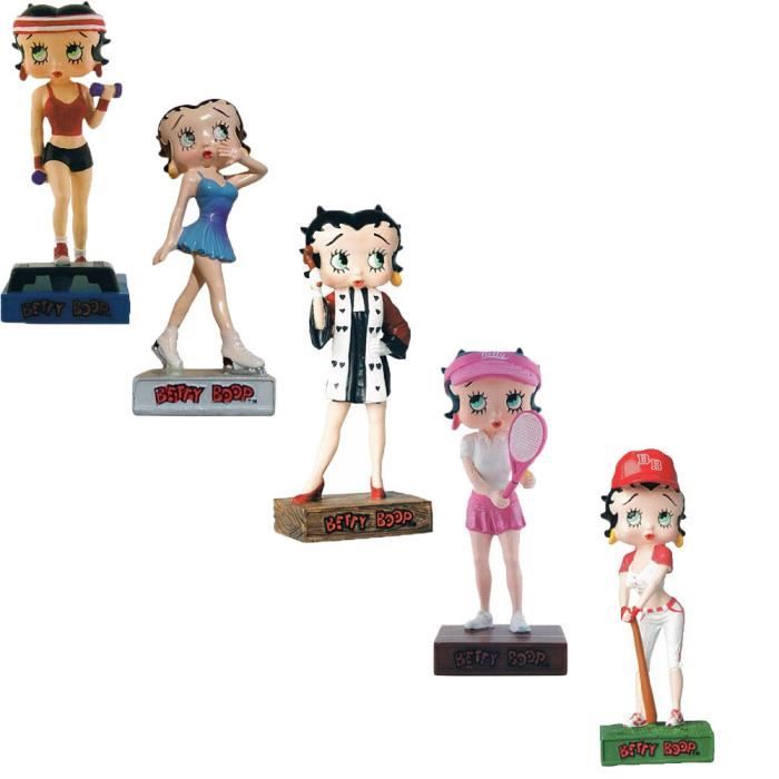 Betty Boop Ornaments Betty Boop Mini Figures Complete 6 Sets New