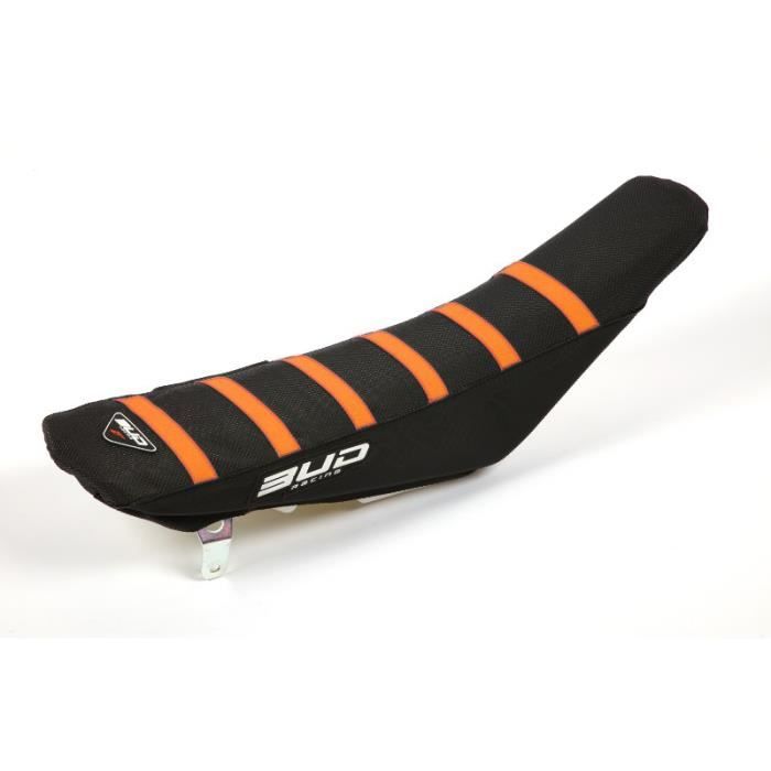 EXC-EXCF 12-16 Noir BUD RACING Housse Selle Full Compatible KTM 125 250 300 350 450 SX-SXF 11-15