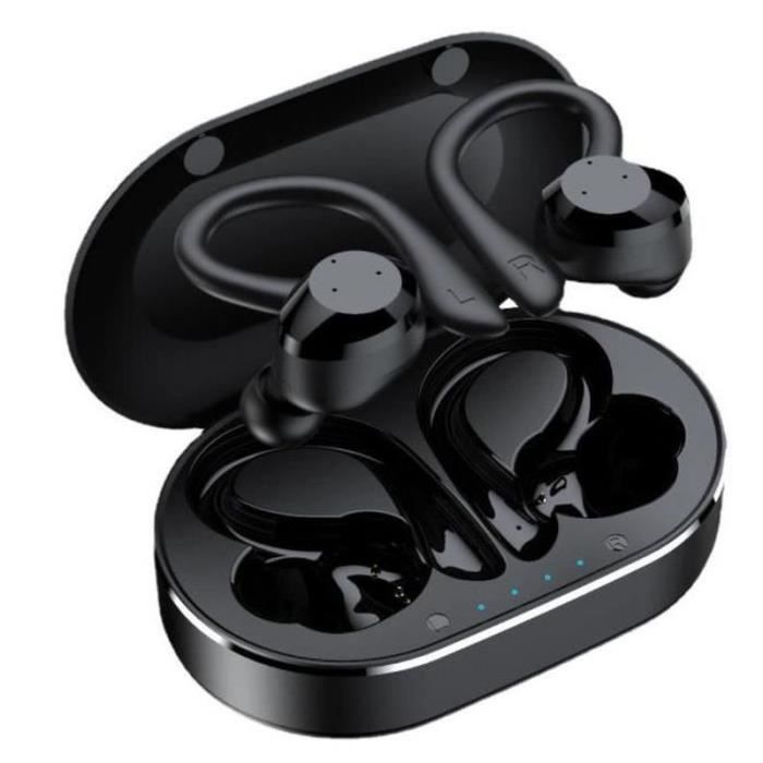 ANSTEN Écouteurs Bluetooth à Clip Ouvert – Sport Sans Fil, ENC Réduction De Bruit, 80h Veille, IPX5 – Charge USB-C
