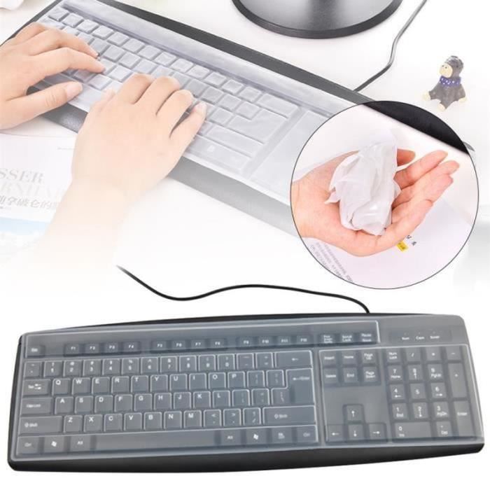 IKOPFLN Protection Clavier Ordinateur Portable, pour protéger l'écran de la saleté sur Le Clavier de l'ordinateur Portable, Compatible avec MacBook Air 13/Pro 13