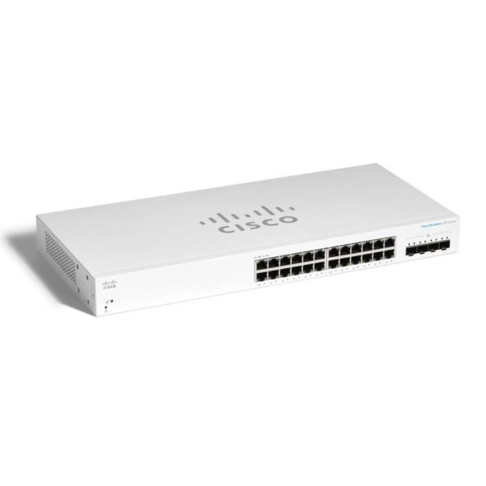 Cisco CBS220-24T-4X-EU Smart 24-port GE, 4x10G SFP+