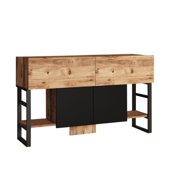 TARI - Console avec rangements style industriel TARI - Console avec rangements style industriel