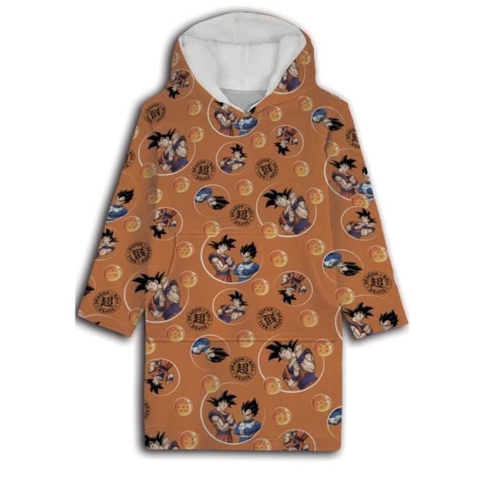 Sweat Capuche Dragon Ball Z - Velours Doux Pour Hommes Et Ados | Pull Manga Confortable