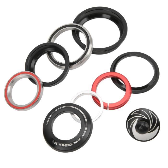 Roulements De Jeu De Direction Vélo - 2 Pièces 41.8mm, Acier Étanche Graissé, Pour VTT & Route