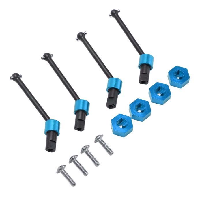 Ensemble d'arbre de transmission avant amovible pour voiture Traxxas Slash Rustler Vxl 4x4 4wd 1/10 RC (bleu) | Leroy Merlin