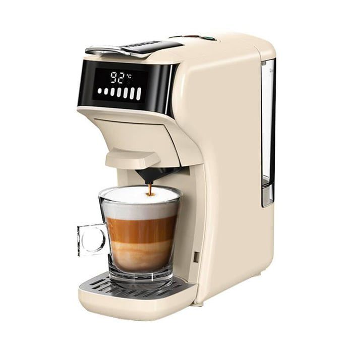 Machine à café 5-en-1 - HiBREW - H1B-white - Blanc - Compatible capsules - Expresso - Hibrew