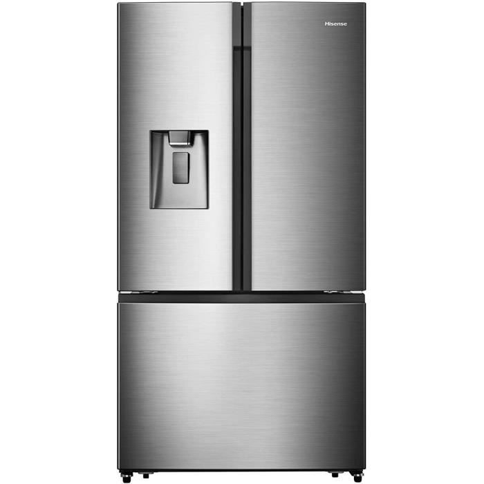 Réfrigérateur Multiporte SCHNEIDER No Frost 531L - 345L Frigo + 186L Congélo | Noir Mat Silencieux 41dB