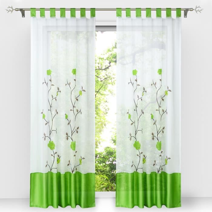 Rideau De Cuisine Court - Style Maison De Campagne - Taille 137x45cm - Pour Petite Fenêtre Ou Bistrot - 2