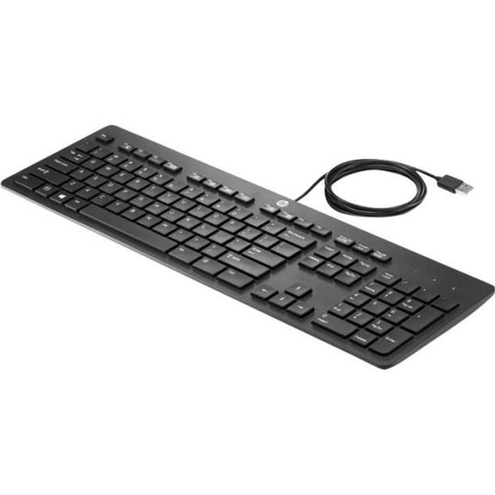 HP Business Slim Clavier USB QWERTZ suisse pour HP 260 G2 280 G2 Elite Slice Slice for Meeting Rooms RP9 G1 Retail System - vue 1