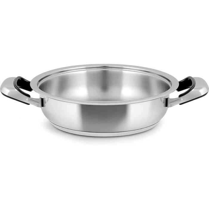 Tognana Vanitosa Casserole 20 Cm Avec 2 Poignées - Acier Inoxydable 18/10