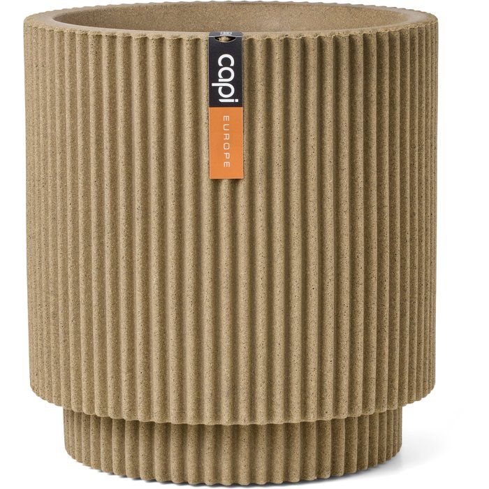 Vase cylindre CAPI EUROPE Groove NL 44 x 46 cm - vue 2