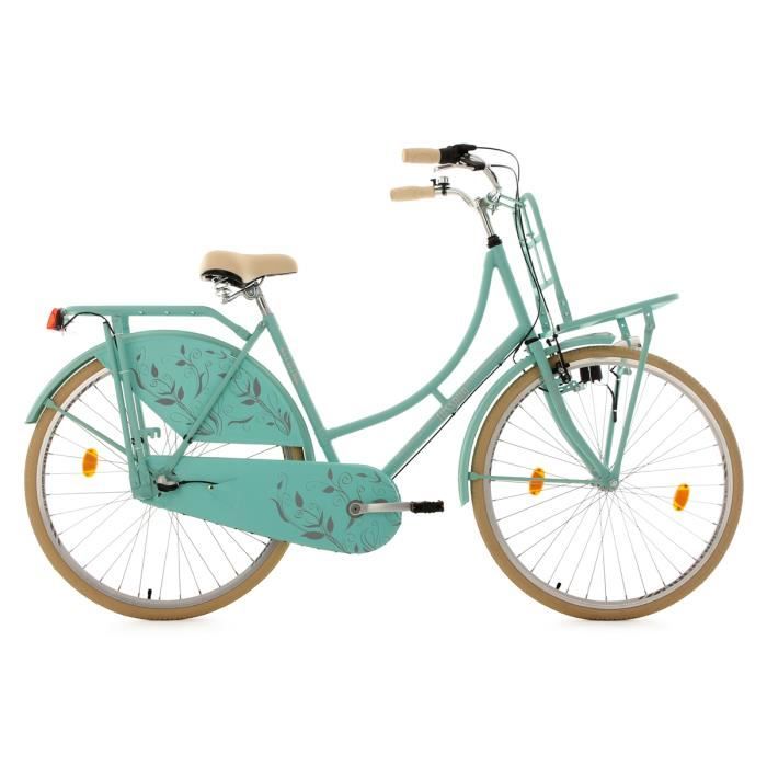 Velo hollandais bleu sales