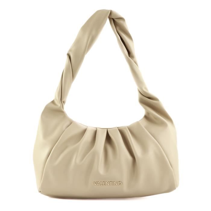Sac à épaule VALENTINO Laax Re Hobo Bag Crème Blanc - Polyuréthane - Taille Unique