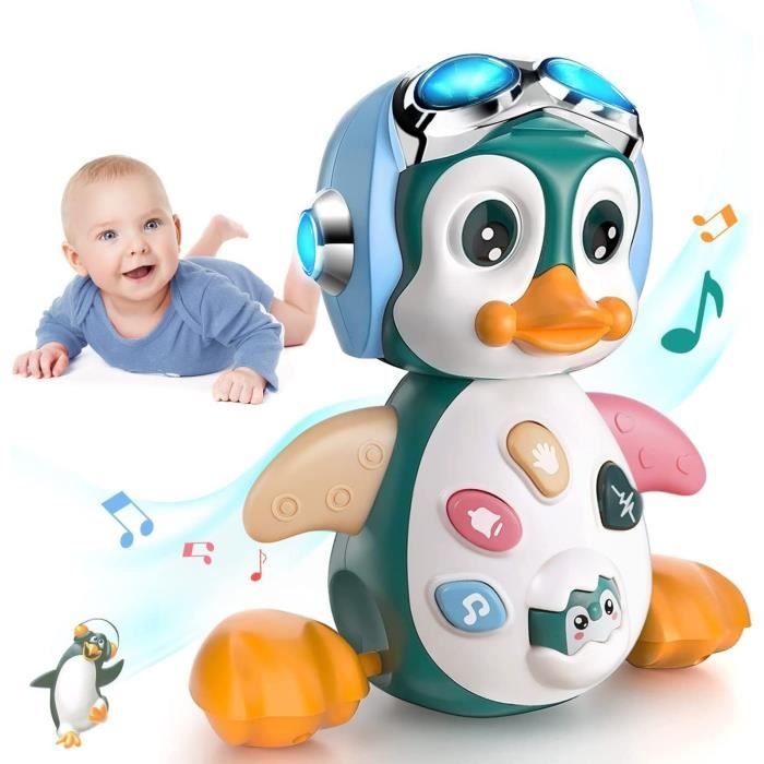 Jouet Musical Enfant - MARSEE - Pingouin - Lumière et Musique