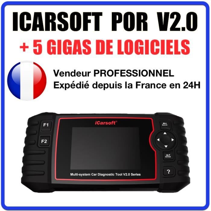iCarsoft CR PLUS Valise Diagnostique Multimarque pro obd DS150 LEXIA VAG COM