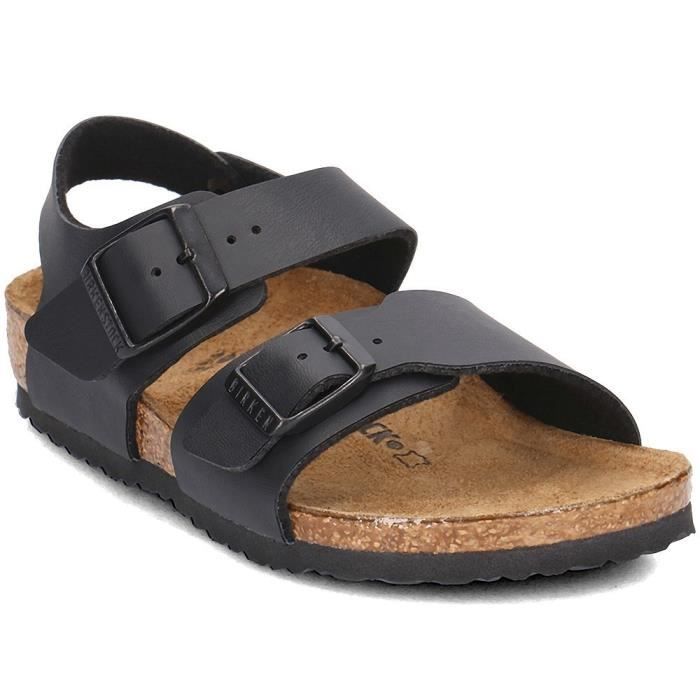 Chaussures Birkenstock New York - Enfant - Noir - Mixte