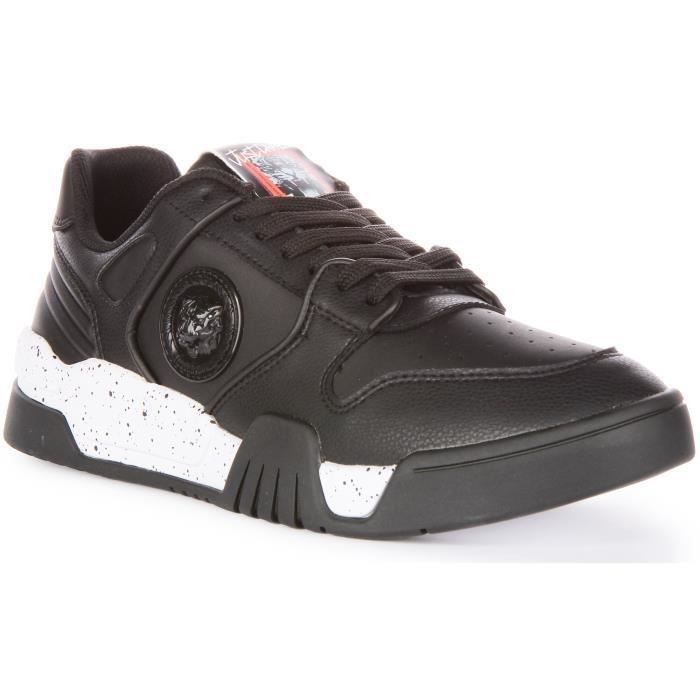 Baskets à lacets Just Cavalli Fondo en cuir synthétique pour hommes