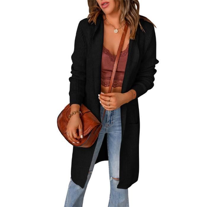 Gilet noir chic femme best sale