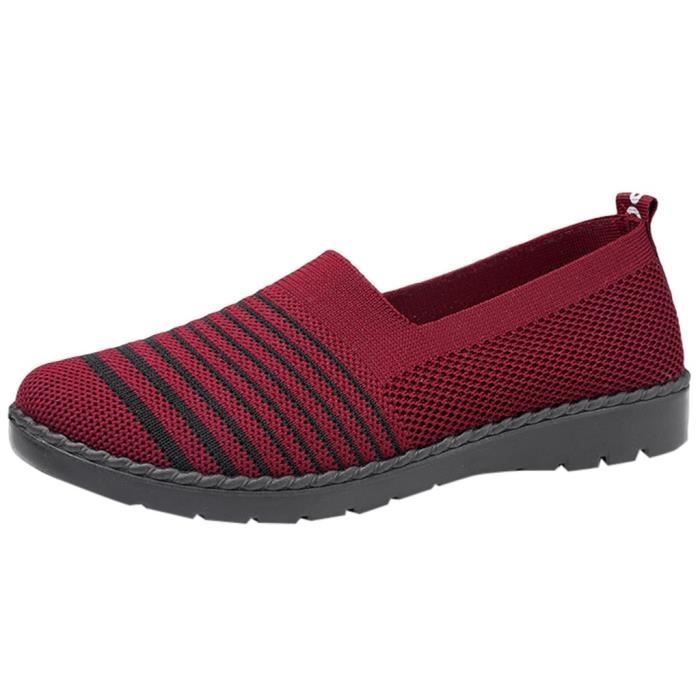 chaussures de marche souples femme
