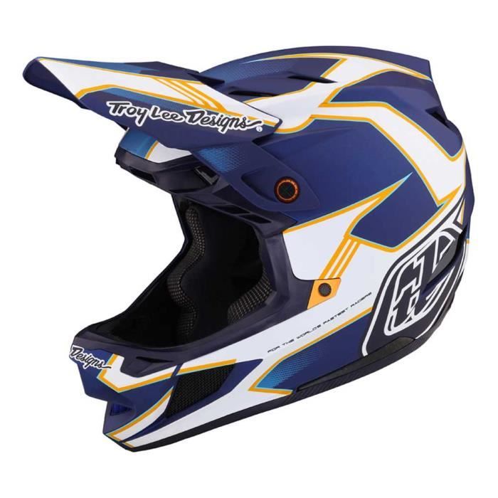 Casque de vélo TROY LEE DESIGNS D4 COMPOSITE en carbone ultra-léger avec  système de protection MIPS C2 VTT