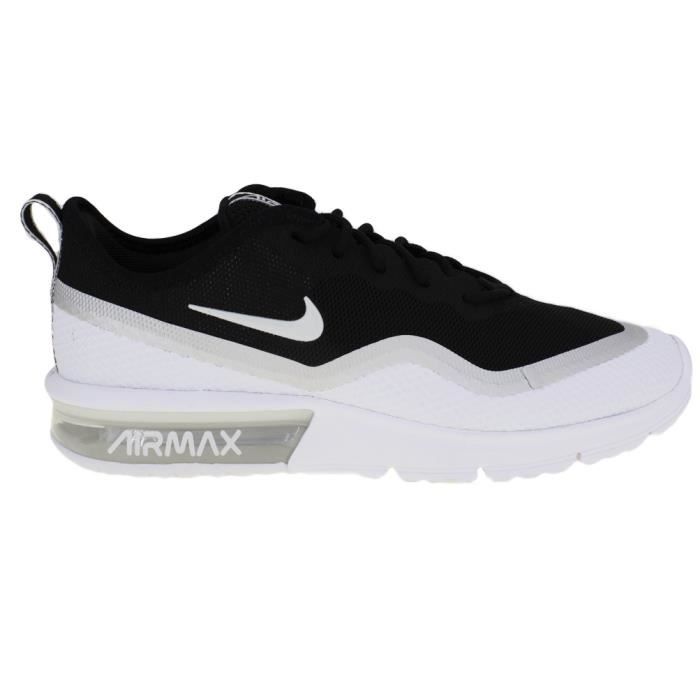 Baskets Nike Wmns Nike Air Max Sequent 4.5 Prm Noir Femme Running Cdiscount Sport
