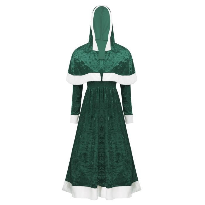 robe de noel verte