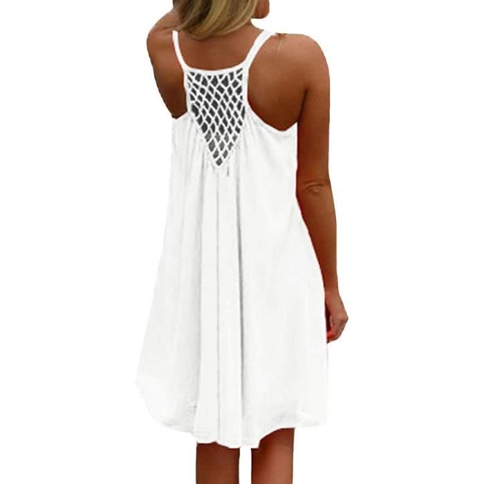 robe de plage fluide