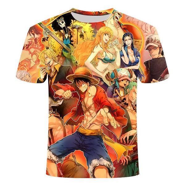 T-shirt Solo Leveling Harajuku Homme - Style Anime Rétro, 100% Coton, Coupe Ample