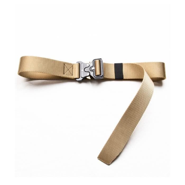 BULLIANT Ceinture Tactique Homme Militaire Avec Boucle Dégagement Rapide - 3,8cm Large