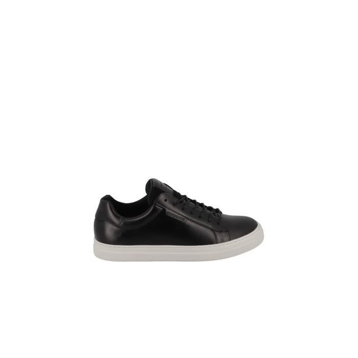 Schmoove Basket SPARK CLAY CICLON Noir - SCHMOOVE - Homme - Cuir - Lacets