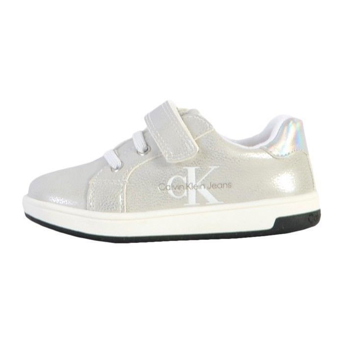 Calvin Klein Basket à Lacets Calvin Klein Jeans - Argent