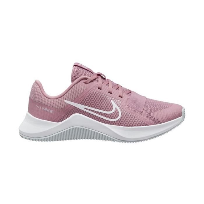 Baskets de Fitness pour Femme - NIKE W MC TRAINER 2 - Rose - Talon plat - 3 cm