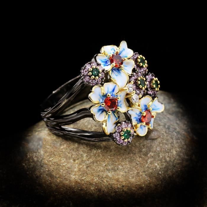 Bague or hotsell noir femme