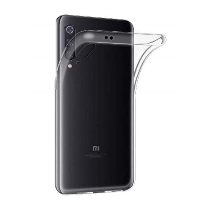 Coque XIAOMI Mi 9 SE Transparente Souple Flamant