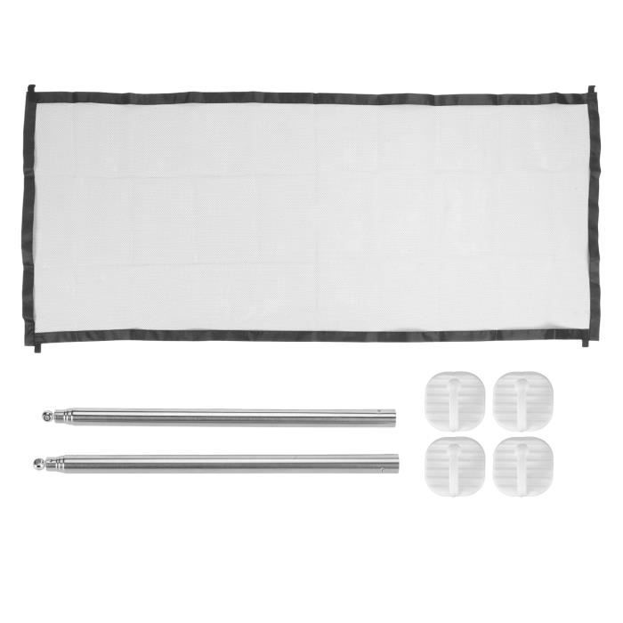 Meilleurs prix pour Barrière pour chien en maille OMABETA - Pour sécurité des enfants et animaux - Installation facile