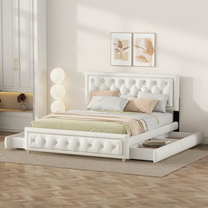 Lit Superposé Enfant 140 X 200 Mm, Lit Double En Métal, Lit