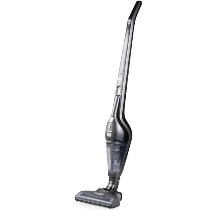 PRIMO PR506SV 2-in-1 Aspirateur Sans Fil – Aspirateur Balai & Ramasse-miettes – 18V - Argent-Gris