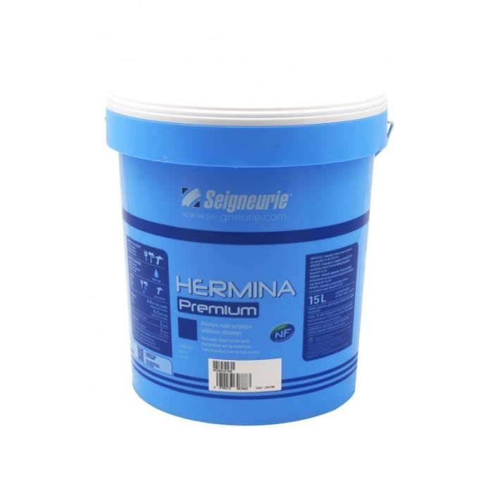 Premior Mat La Seigneurie Seigneurie Peinture Hermina Premium Blanc 15l Achat Vente