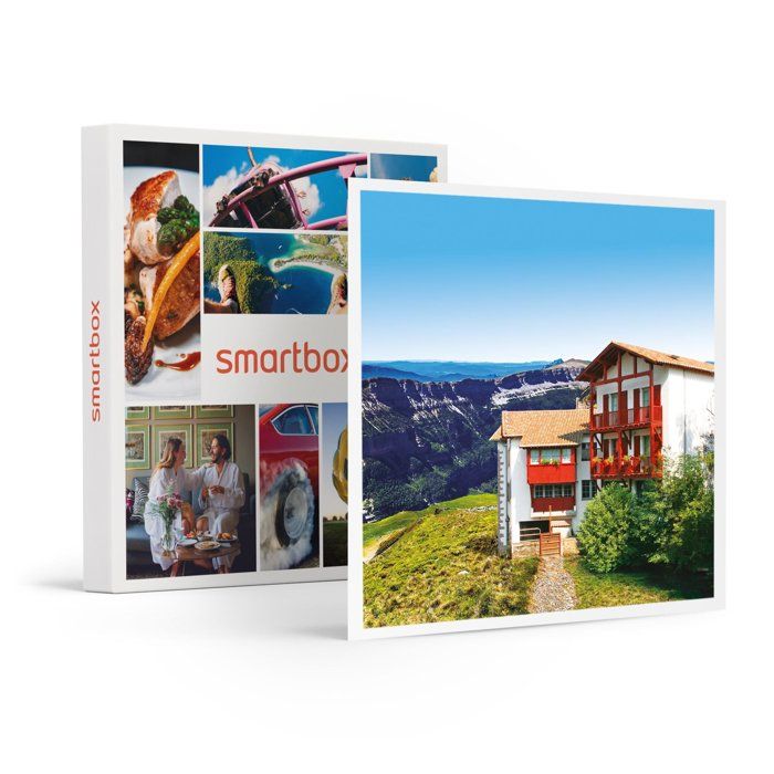 Smartbox Coffret Cadeau Sejour Delicieux Au Pays Basque 41 Sejours Gourmands Dans Le Pays Basque Hotels 3 Ou 4 Chateaux Cdiscount Au Quotidien