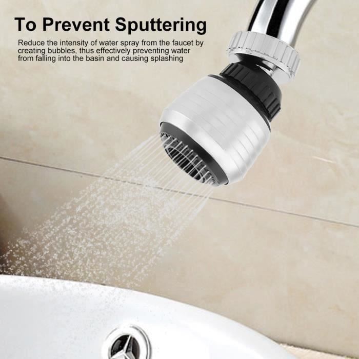 2 Rallonges De Robinet Cuisine – Silicone – Économie D'eau – Sans Marque