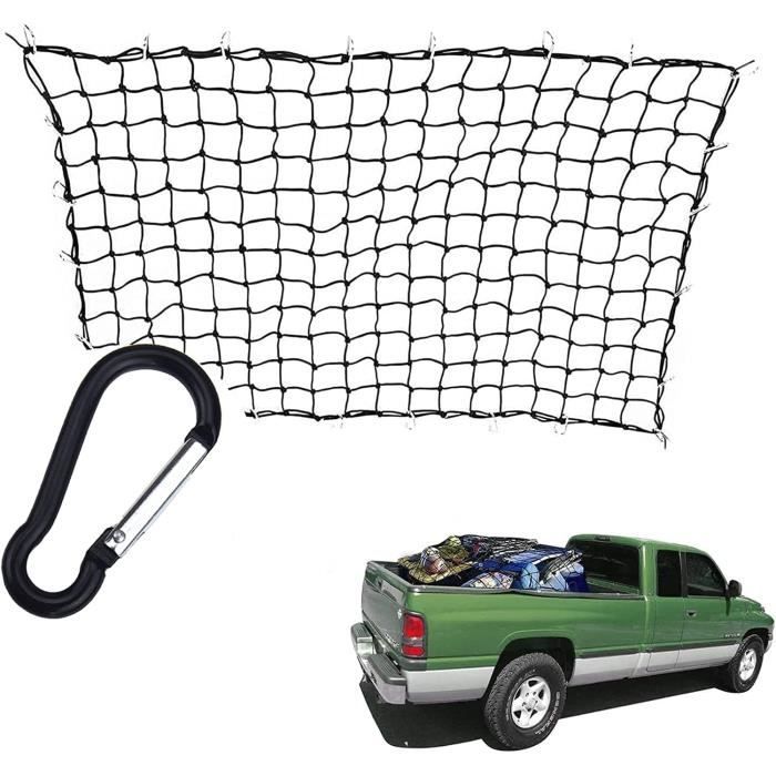 MaxEarn Filet à Bagages De Voiture - 90 X 35 Cm - Filet De Rangement Pour Mercedes-Benz Vito III W447 - Filet De Coffre De Voiture - Filet En Nylon