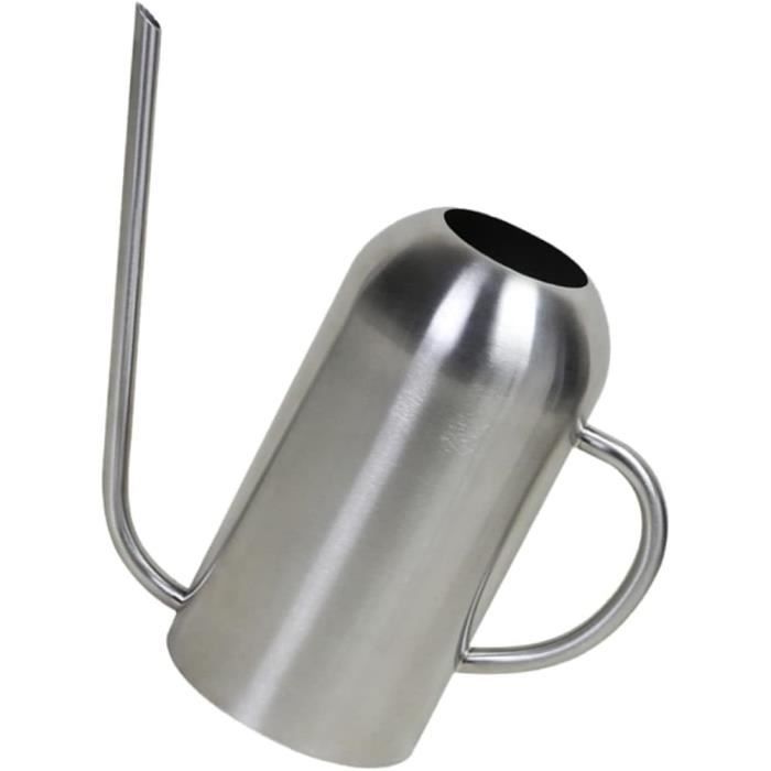 OFKPO Mini Arrosoir En Acier Inoxydable - Design Élégant Pour Plantes D'Intérieur, Bureau, Balcon