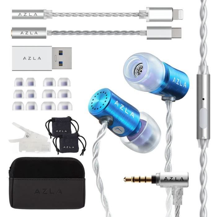 Écouteurs Kit Piéton Télécommande + Microphone Filaire Jack 3,5 mm