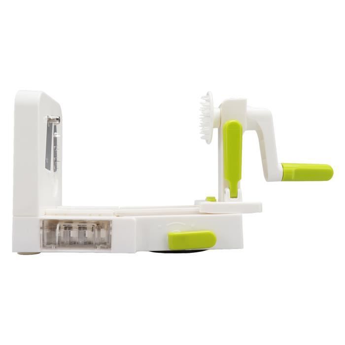 JAD-Râpe à Légumes Manuelle Rotative à 5 Lames Multifonctionnelle Pour