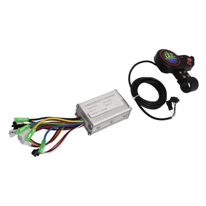 Contrôleur 25A 12V 24V 36V 48V FOC pour moteur brushless BLDC