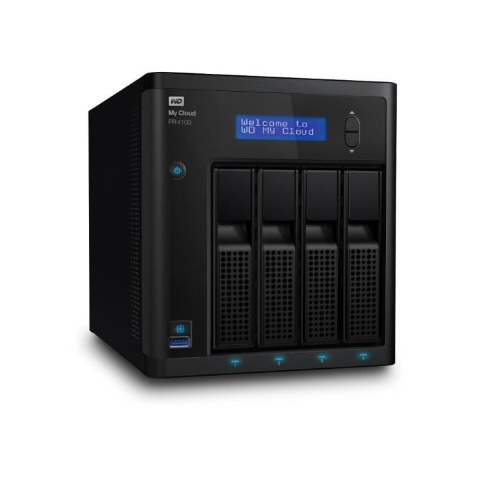 WD Serveur de Stockage professionnel My Cloud PR4100 8To Cdiscount Informatique