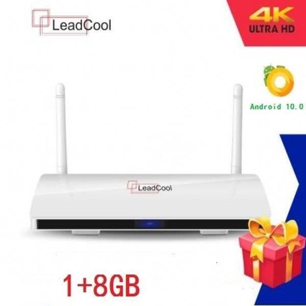 Leadcool Android 10.0 TV Box avec chipset Amlogic S905W QuadCore