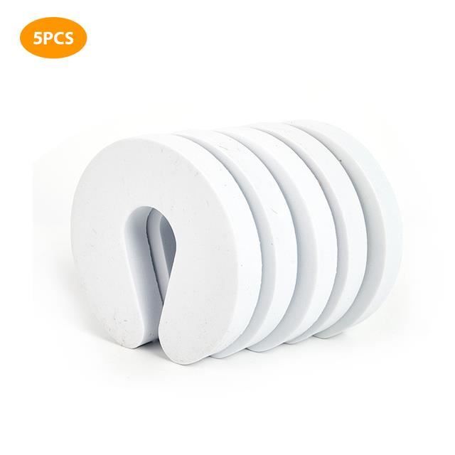 8 Butoirs De Porte En Mousse EVA - Protection Anti-pincement Pour Bébés Et Enfants - Faciles à Poser Sans Outils